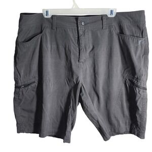 ZeroXposur Men's Hiking Cargo Shorts Nylon Spandex Lightweight Casual Outdoor 42